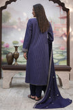 Zellbury Winter Unstitched Embroidered Khaddar 3Pc Suit WUW24E30409