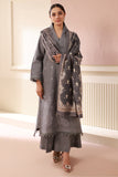 Zellbury Winter Vol-04 Embroidered Khaddar Unstitched 3Pc Suit WUW24E30412