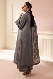Zellbury Winter Vol-04 Embroidered Khaddar Unstitched 3Pc Suit WUW24E30412