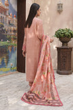 Zellbury Winter Unstitched Embroidered Khaddar 3Pc Suit WUW24E30415
