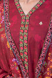 Zellbury Winter Unstitched Embroidered Khaddar 3Pc Suit WUW24E30476