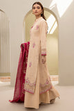 Zellbury Winter Vol-04 Embroidered Khaddar Unstitched 3Pc Suit WUW24E30488