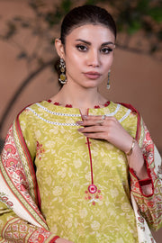 Zellbury Winter Vol-04 Embroidered Khaddar Unstitched 3Pc Suit WUW24E30535