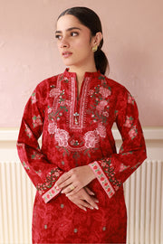Zellbury Winter Vol-04 Embroidered Khaddar Unstitched 3Pc Suit WUW24E30536