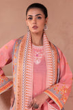 Zellbury Winter Unstitched Embroidered Khaddar 3Pc Suit WUW24E30590