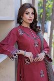 Zellbury Winter Vol-04 Embroidered Khaddar Unstitched 3Pc Suit WUW24E30594