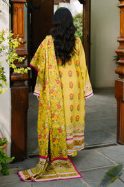 Zellbury Winter Unstitched Printed Khaddar 2Pc Suit WUW24X20158