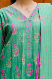 Zellbury Winter Unstitched Printed Khaddar 2Pc Suit WUW24X20159