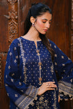 Zellbury Winter Unstitched Printed Khaddar 2Pc Suit WUW24X20163