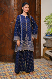 Zellbury Winter Unstitched Printed Khaddar 2Pc Suit WUW24X20163