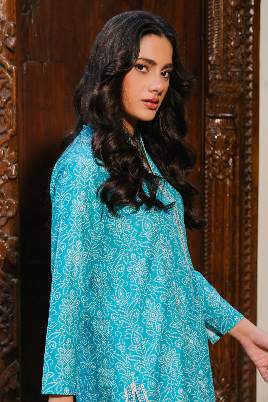 Zellbury Winter Unstitched Printed Khaddar 2Pc Suit WUW24X20168