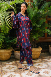 Zellbury Winter Unstitched Printed Viscose 2Pc Suit WUW24X20169