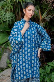 Zellbury Winter Unstitched Printed Khaddar 2Pc Suit WUW24X20255