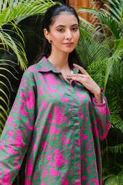 Zellbury Winter Unstitched Printed Khaddar 2Pc Suit WUW24X20258