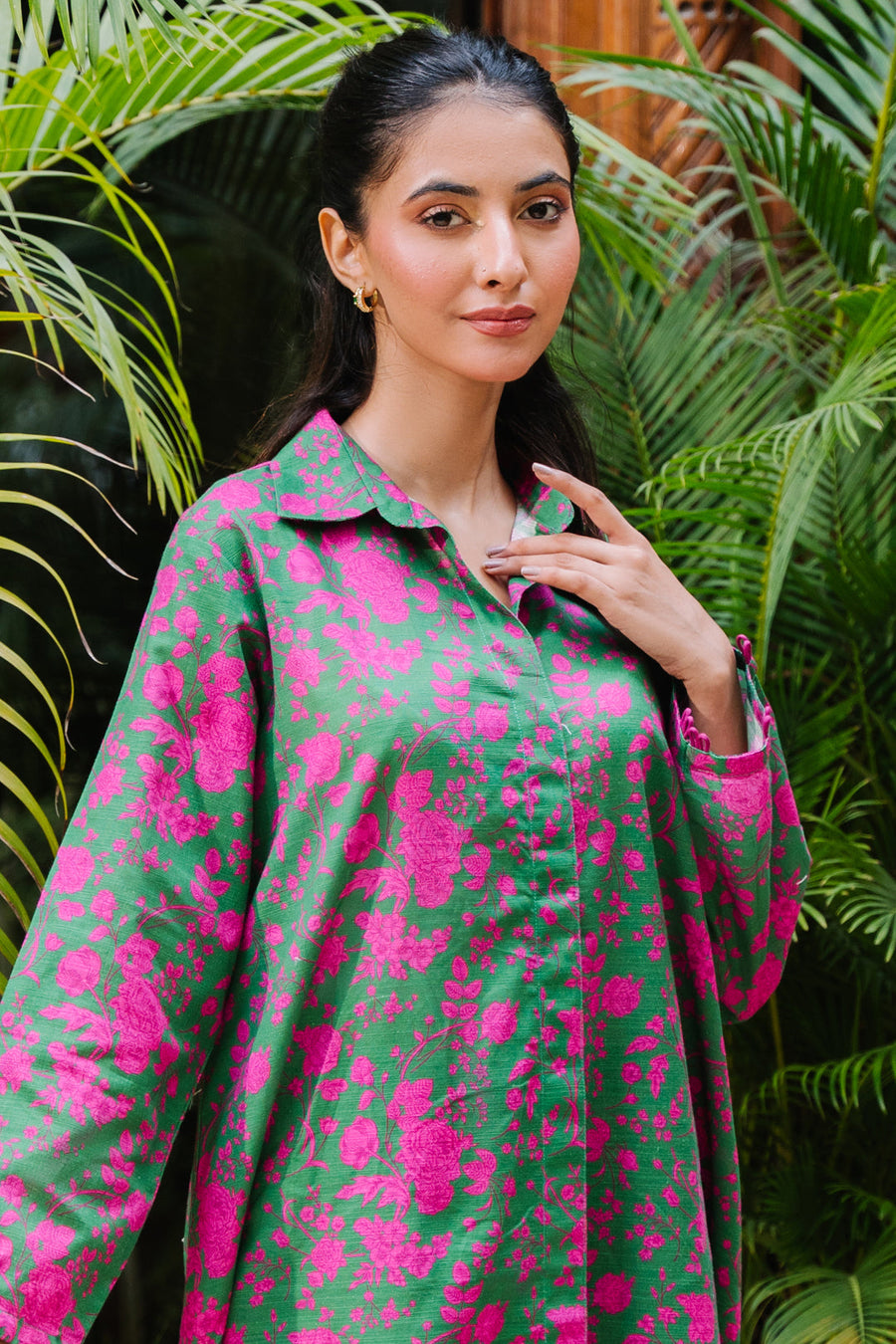 Zellbury Winter Unstitched Printed Khaddar 2Pc Suit WUW24X20258