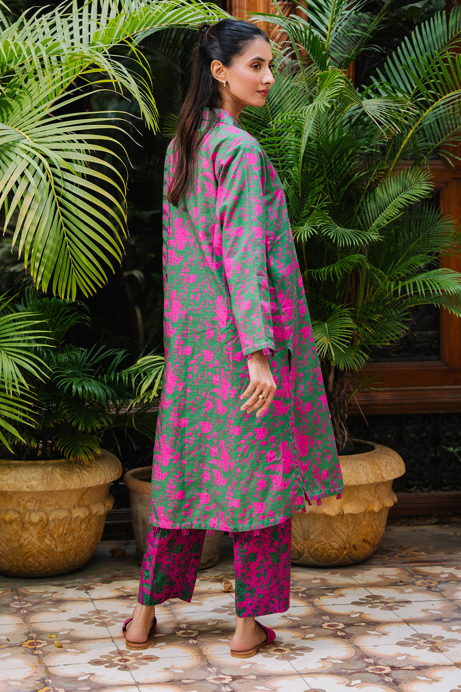 Zellbury Winter Unstitched Printed Khaddar 2Pc Suit WUW24X20258
