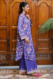 Zellbury Winter Unstitched Printed Khaddar 2Pc Suit WUW24X20259