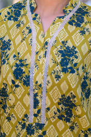 Zellbury Winter Unstitched Printed Khaddar 2Pc Suit WUW24X20548