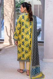 Zellbury Winter Unstitched Printed Khaddar 2Pc Suit WUW24X20548