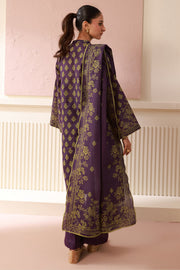 Zellbury Winter Unstitched Printed Khaddar 2Pc Suit WUW24X20549