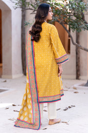 Zellbury Winter Vol-03 Unstitched Printed Viscose 2Pc Suit WUW24X20554