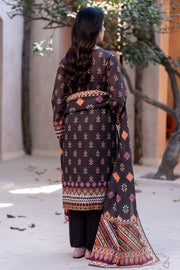 Zellbury Winter Unstitched Printed Khaddar 2Pc Suit WUW24X20562