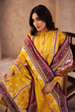 Zellbury Winter Printed Khaddar Unstitched 3Pc Suit WUW24X30186