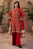 Zellbury Winter Printed Khaddar Unstitched 3Pc Suit WUW24X30189