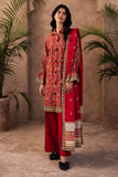 Zellbury Winter Printed Khaddar Unstitched 3Pc Suit WUW24X30189