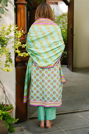 Zellbury Winter Printed Khaddar Unstitched 3Pc Suit WUW24X30192