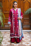 Zellbury Winter Unstitched Printed Khaddar 3Pc Suit WUW24X30197