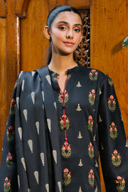 Zellbury Winter Vol-02 Unstitched Printed Viscose 3Pc Suit WUW24X30204