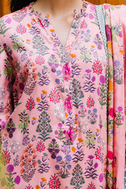 Zellbury Winter Printed Viscose Unstitched 3Pc Suit WUW24X30206