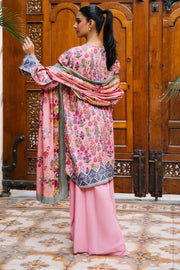 Zellbury Winter Printed Viscose Unstitched 3Pc Suit WUW24X30206