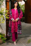 Zellbury Winter Unstitched Printed Khaddar 3Pc Suit WUW24X30269