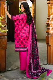 Zellbury Winter Unstitched Printed Khaddar 3Pc Suit WUW24X30272