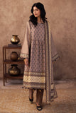 Zellbury Winter Printed Khaddar Unstitched 3Pc Suit WUW24X30274