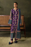 Zellbury Winter Printed Khaddar Unstitched 3Pc Suit WUW24X30279