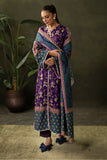 Zellbury Winter Printed Khaddar Unstitched 3Pc Suit WUW24X30279