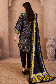 Zellbury Winter Vol-02 Unstitched Printed Viscose 3Pc Suit WUW24X30291