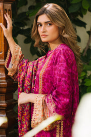 Zellbury Winter Vol-02 Unstitched Printed Viscose 3Pc Suit WUW24X30294