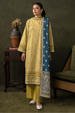 Zellbury Winter Printed Khaddar Unstitched 3Pc Suit WUW24X30303