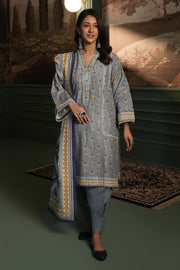 Zellbury Winter Vol-02 Unstitched Printed Khaddar 3Pc Suit WUW24X30453