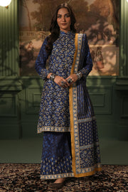 Zellbury Winter Vol-02 Unstitched Printed Khaddar 3Pc Suit WUW24X30471