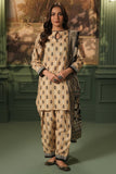 Zellbury Winter Unstitched Printed Khaddar 3Pc Suit WUW24X30473
