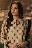 Zellbury Winter Unstitched Printed Khaddar 3Pc Suit WUW24X30473