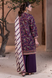 Zellbury Winter Vol-02 Unstitched Printed Khaddar 3Pc Suit WUW24X30509