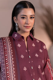 Zellbury Winter Vol-02 Unstitched Printed Khaddar 3Pc Suit WUW24X30520