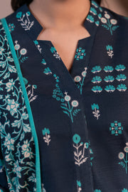Zellbury Winter Vol-02 Unstitched Printed Khaddar 3Pc Suit WUW24X30523