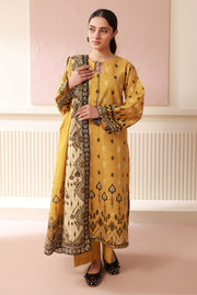 Zellbury Winter Vol-02 Unstitched Printed Khaddar 3Pc Suit WUW24X30524